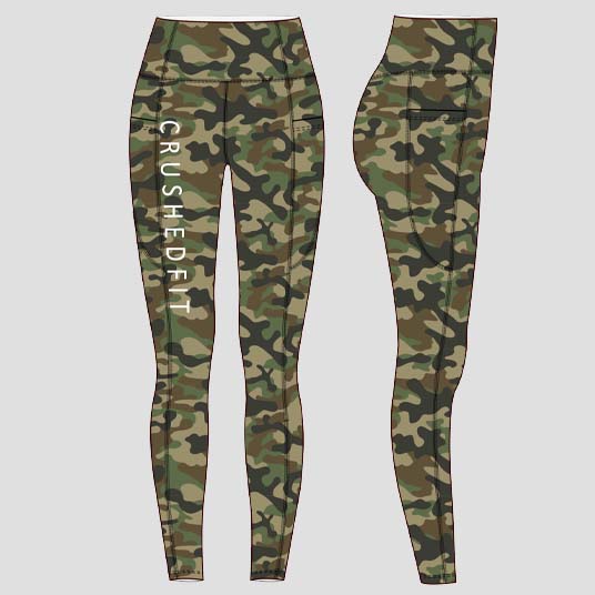 camo-legging